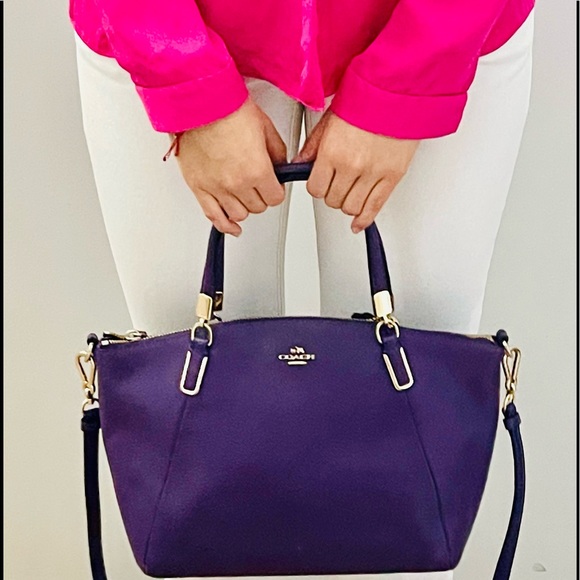 Coach Handbags - Coach purple cross body